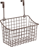 Spectrum Grid Over the Cabinet Wire Storage Basket Medium