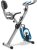 XTERRA Fitness Folding Exercise Bike, 225 LB Weight Capacity