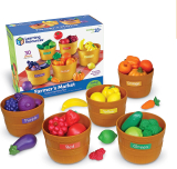Learning Resources Farmer’s Market Color Sorting Set 30 Pieces