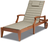 Classic Accessories Storigami 80 x 26 Inch Chaise Lounge Cushion