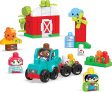 MEGA BLOKS Fisher-Price Toddler Building Blocks 51 Pieces