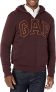 GAP Mens Logo Sherpa Full Zip Sweatshirt