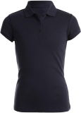 Nautica Girls’ Little School Uniform Short Sleeve Polo Shirt