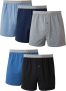 5-Pack Hanes Mens Cotton Knit Comfortable Boxer Underwear