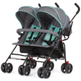 Dream On Me Volgo Twin Umbrella Stroller