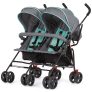 Dream On Me Volgo Twin Umbrella Stroller