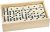 Premium Set of 55 Double Nine Dominoes w/ Wood Case