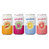 20-Pack Spindrift Sparkling Water 4 Flavor 12Oz