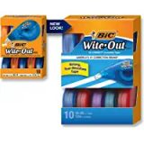 Amazon: 10-Count BIC Wite-Out Brand EZ Correct Correction Tape for $10.32( was $25.99 )