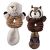 Bone Dry Squeaky Plush Pet Toy Collection 2-Pack for $4.80( was  )
