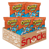 40-Pack Cheetos Puffs Cheese Flavored Snacks 0.875 oz