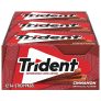 12 Pack Trident Cinnamon Sugar Free Gum, 14 Count