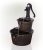 Alpine Corporation 27-in Tall 2-Tier Barrel and Pump Fountain