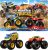 2-Pack Hot Wheels Monster Trucks Demolition Doubles Set