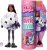 Barbie Cutie Reveal Doll, Snowflake Sparkle Series Owl Plush Costume