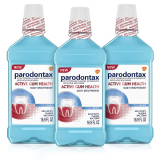 9-Pack Parodontax Active Gum Health Mouthwash, Mint 16.9 Fl Oz