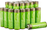 Amazon Basics 24-Pack AA Rechargeable Batteries 2400 mAh
