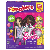 10-Count Funables Fruit Snacks, Barbie