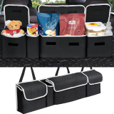 Yecaye Backseat Car Trunk Organizer, Large Capacity