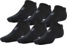 6-Pairs Under Armour Adult Essential Lite No Show Socks