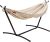 Amazon Basics Double Hammock w/9-Foot Space Saving Steel Stand