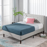 ZINUS Shalini Upholstered Platform Bed Frame Full