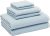 Amazon Basics Odor Resistant Textured Bath Towel Set 6-Pieces
