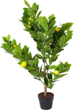 Nearly Natural 3-ft Lemon Artificial Plant, Green