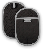 KitchenAid Asteroid Oval Pot Holder 2-Pack Set, 6.5 x10-inch