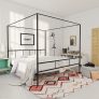 Novogratz Marion Canopy Bed Frame, King