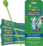 Green Gobbler Drain Clog Remover Powder Pacs