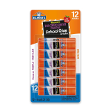 12-Ct Elmer’s Disappearing Purple School Glue Sticks, Washable