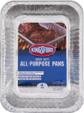 4-Pack Kingsford Heavy Duty All-Purpose Aluminum Pans