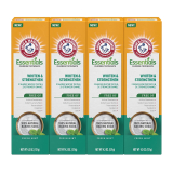 4PK Arm & Hammer Essentials Whiten & Strengthen Fluoride Toothpaste