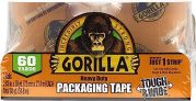 2-Pack Gorilla Packing Tape Tough & Wide Refill 2.83-in x 30 yd
