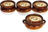 4CT Mind Reader Onion Soup Crocks 18 oz