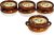 4CT Mind Reader Onion Soup Crocks 18 oz
