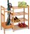 Honey-Can-Do SHO-02222 4-Tier Bamboo Entryway Organizer