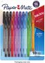 18 Count Paper Mate InkJoy 100ST Ballpoint Pens, Medium Point