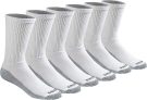 Dickies Mens Dri-tech Moisture Control Crew Socks 6-Pairs
