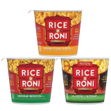 12-Pack Rice-a-Roni Cheesy Cups 3-Flavor Variety Pack 2.25-Oz