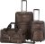 Rockland Vara Softside 3-Piece Upright Luggage Set