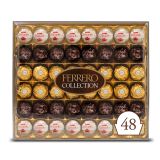 48-Ct Ferrero Collection Premium Gourmet Hazelnut Milk Chocolate