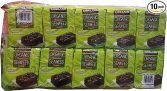 10-Pack Kirkland Signature Organic Roasted Seaweed Snack 0.6-Oz
