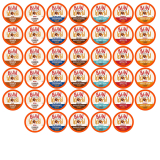 40-Count Bean Around The World Flavored Coffee K Cup