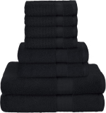 GLAMBURG Ultra Soft 8-Piece Towel Set