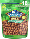 Blue Diamond Almonds Wasabi & Soy Sauce Flavored Snack Nuts 16oz