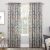 Sun Zero Kara Floral Print Energy Efficient Curtain Panel 54×84-in