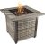 Endless Summer The Aiden 30-in Square LP Outdoor Gas Fire Pit