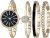 Anne Klein Womens Bangle Watch and Bracelet Set